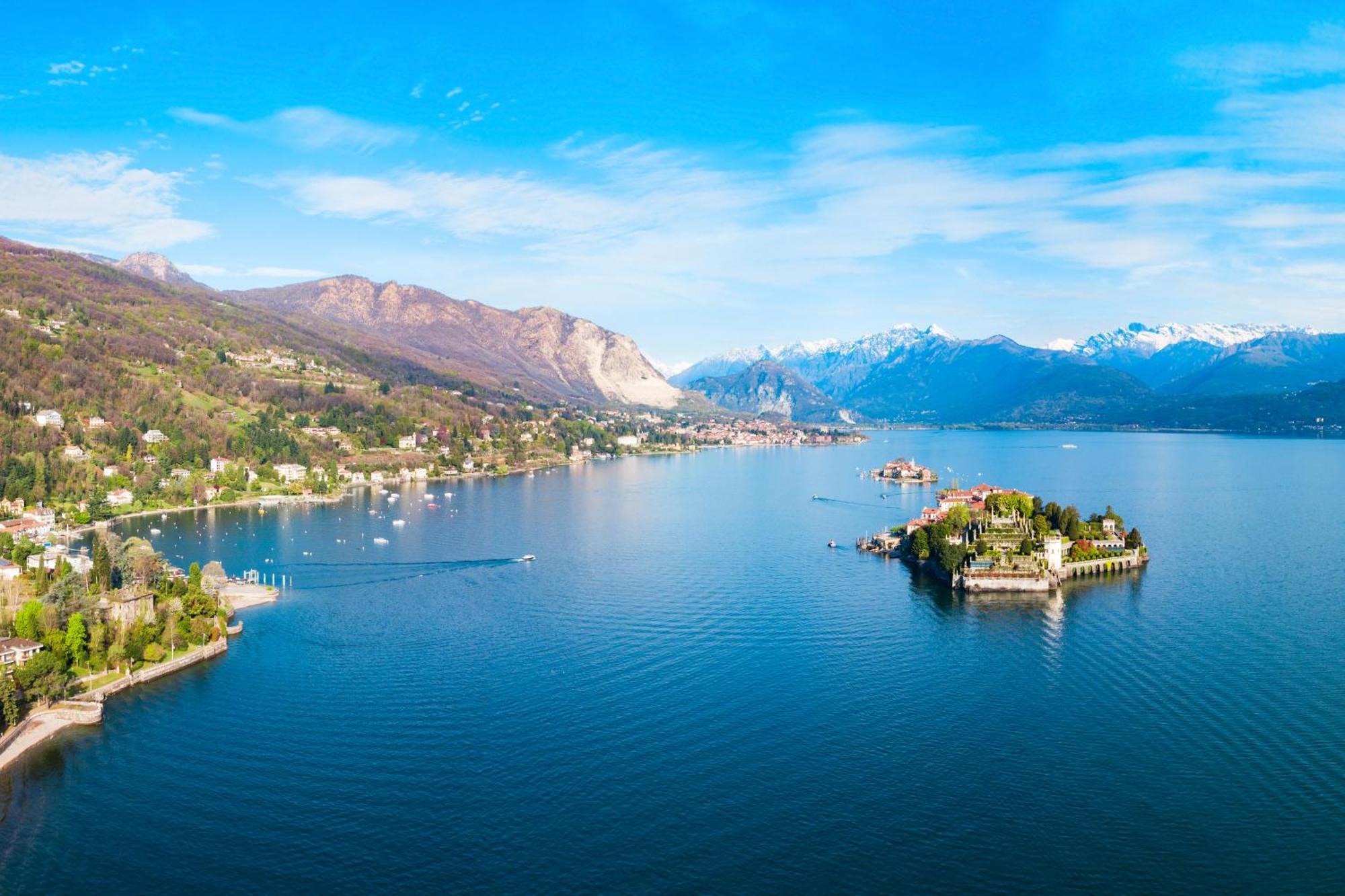 La Luna Nel Lago Lake View Garden - Happy Rentals Ispra Buitenkant foto
